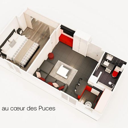 Marche Aux Puces De Saint-Ouen Leilighet Eksteriør bilde